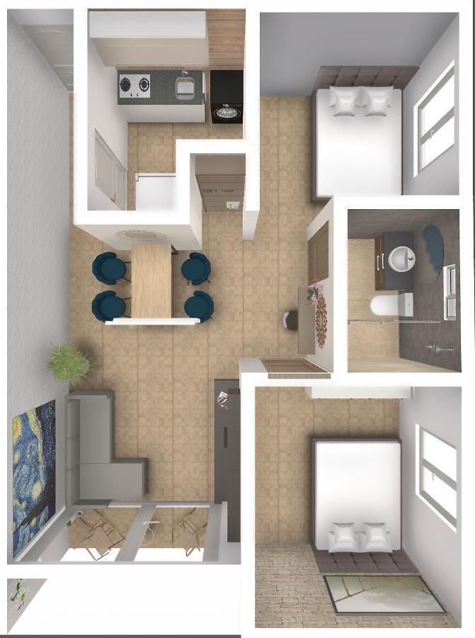 Apartamento Boho Style House *